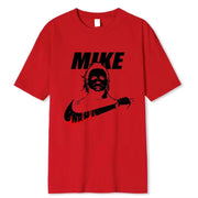 2023 Halloween Horror Movie T Shirt Vintage Cotton Tee Shirt Funny Mike Printed Short Sleeves Oversized S-XXXL Tshirts Men Women