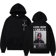 Rapper Cactus Jack Music Album Hoodies Men Women Fashion High Street Sweatshirts Vintage Hip Hop Pullovers Hoodie Oversized Tops