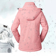 Women Warm Thermal Heated Jacket Coat Waterproof Heated Jacket for Riding Skiing Fishing USB Heated Jacket Women Men Coat