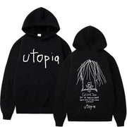 Rapper Cactus Jack Music Album Hoodies Men Women Fashion High Street Sweatshirts Vintage Hip Hop Pullovers Hoodie Oversized Tops