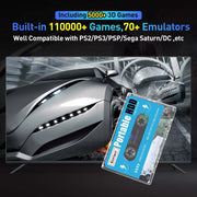 Batocera 500G Gaming Hard Drive with 110000 Retro Games for Super Console X PC