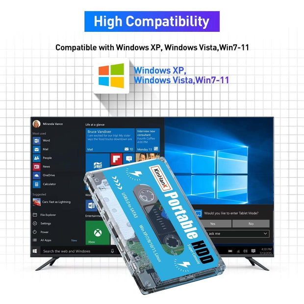 Batocera 500G Gaming Hard Drive with 110000 Retro Games for Super Console X PC