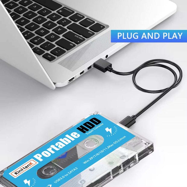 Batocera 500G Gaming Hard Drive with 110000 Retro Games for Super Console X PC