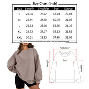 Oversized Sweatshirts for Women Crewneck Y2K Sweaters Casual Tops Comfy Fall Fashion Pullover Outfits Winter Clothes 2025