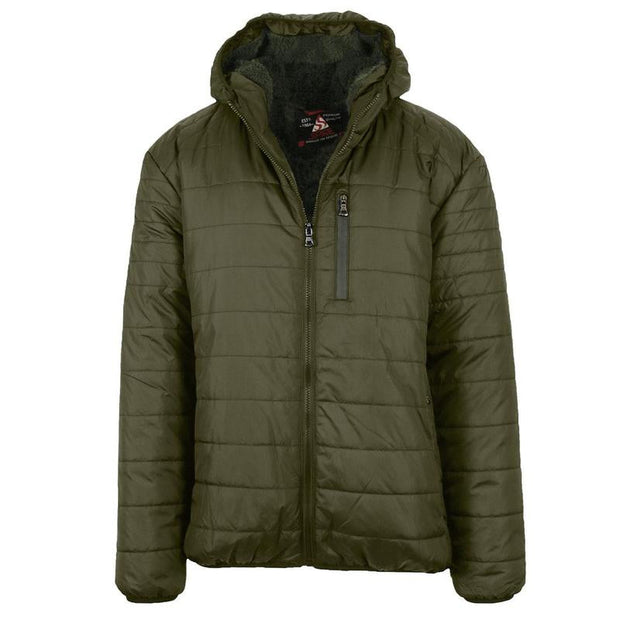 Men'S Classic & Sherpa Fleece Lined Hooded Puffer Jacket (S to 2XL)