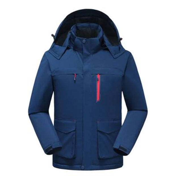 Women Warm Thermal Heated Jacket Coat Waterproof Heated Jacket for Riding Skiing Fishing USB Heated Jacket Women Men Coat