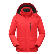 Women Warm Thermal Heated Jacket Coat Waterproof Heated Jacket for Riding Skiing Fishing USB Heated Jacket Women Men Coat