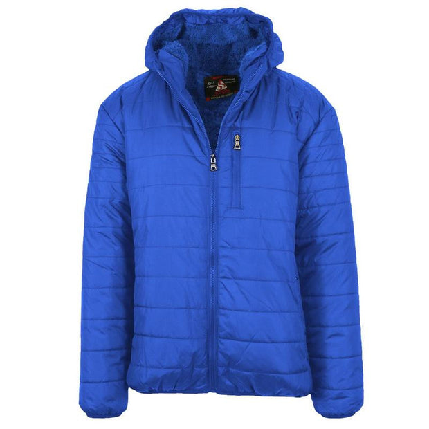 Men'S Classic & Sherpa Fleece Lined Hooded Puffer Jacket (S to 2XL)