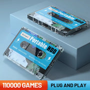Batocera 500G Gaming Hard Drive with 110000 Retro Games for Super Console X PC for Ps2/Sega Saturn/Game Cube/Wii/Dc External HDD