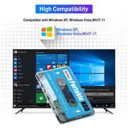 Batocera 500G Gaming Hard Drive with 110000 Retro Games for Super Console X PC for Ps2/Sega Saturn/Game Cube/Wii/Dc External HDD