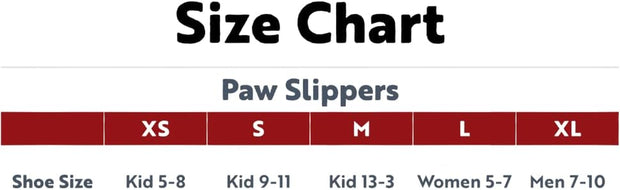 Animal Paw Slippers for Kids and Adults, Fun Costume for Kids, Cozy Furry Slippers