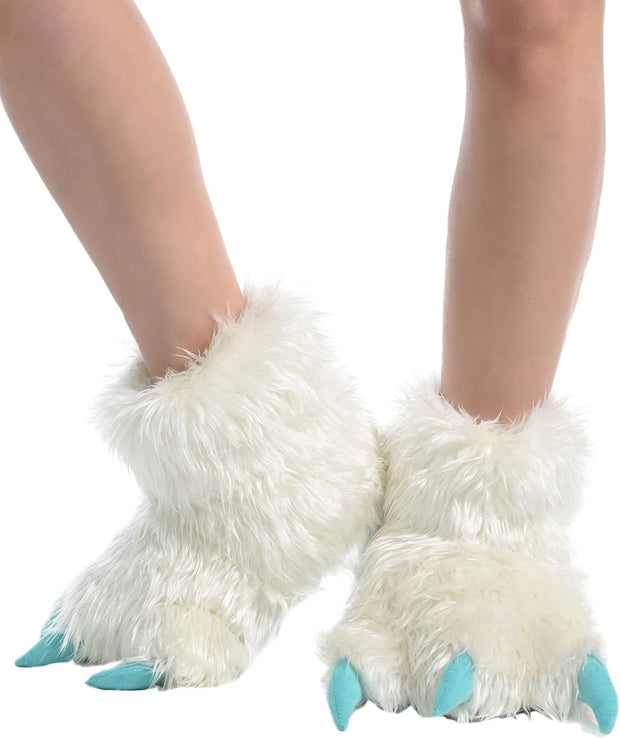 Animal Paw Slippers for Kids and Adults, Fun Costume for Kids, Cozy Furry Slippers